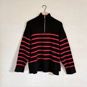 Zara Kint Zip Sweater